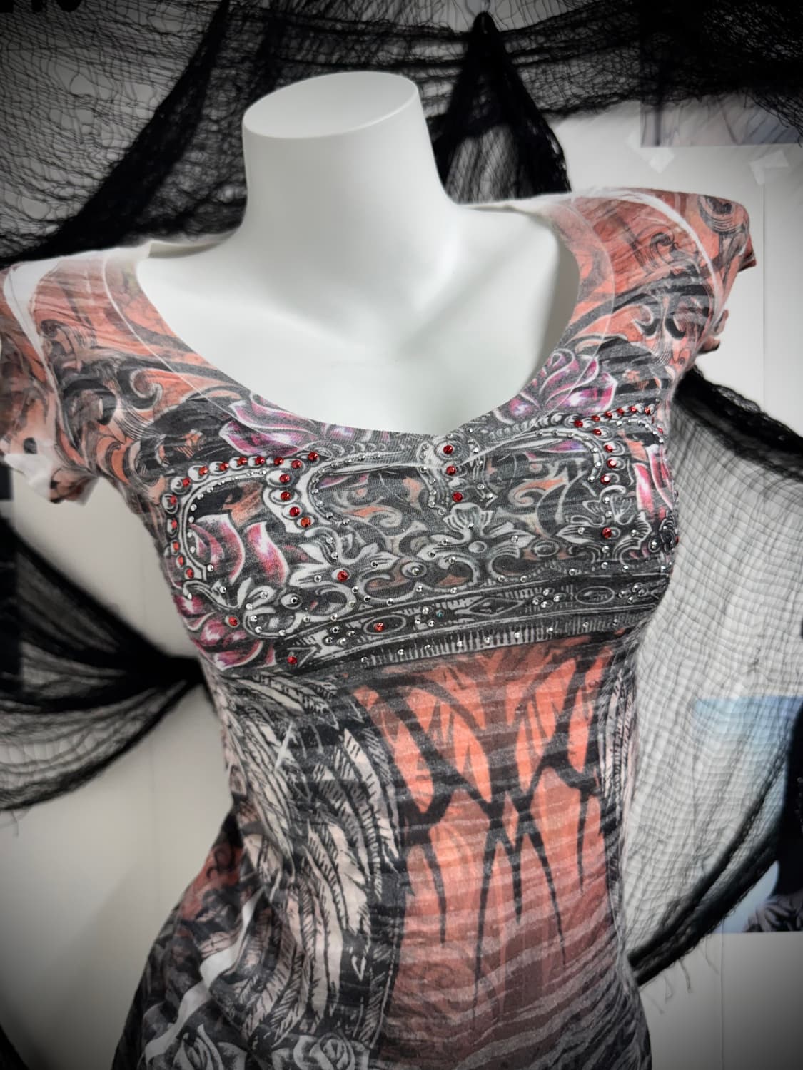 00s crown printing halfsleeve 상품이미지4