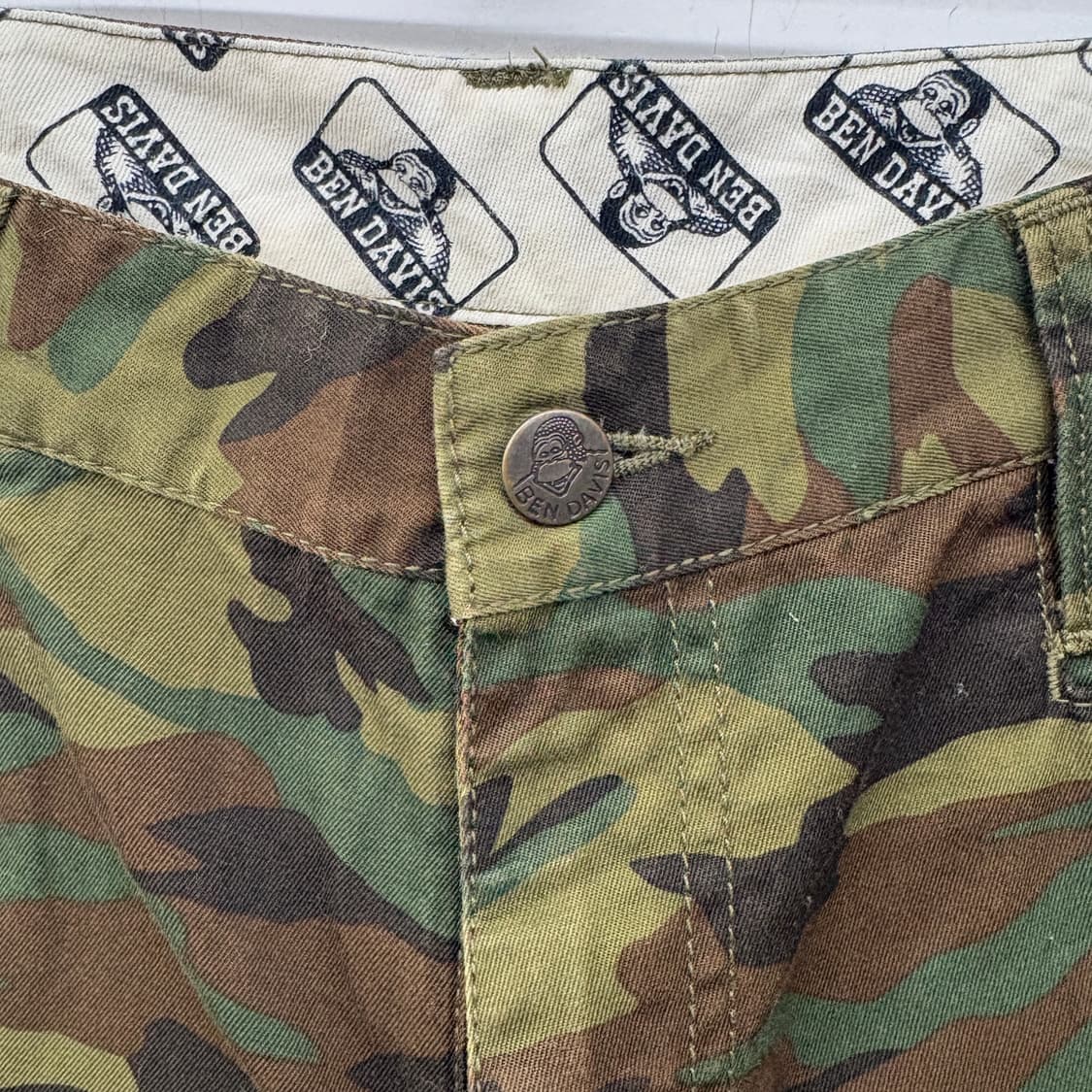 벤 데이비스 카모 반바지 30in 상품이미지2