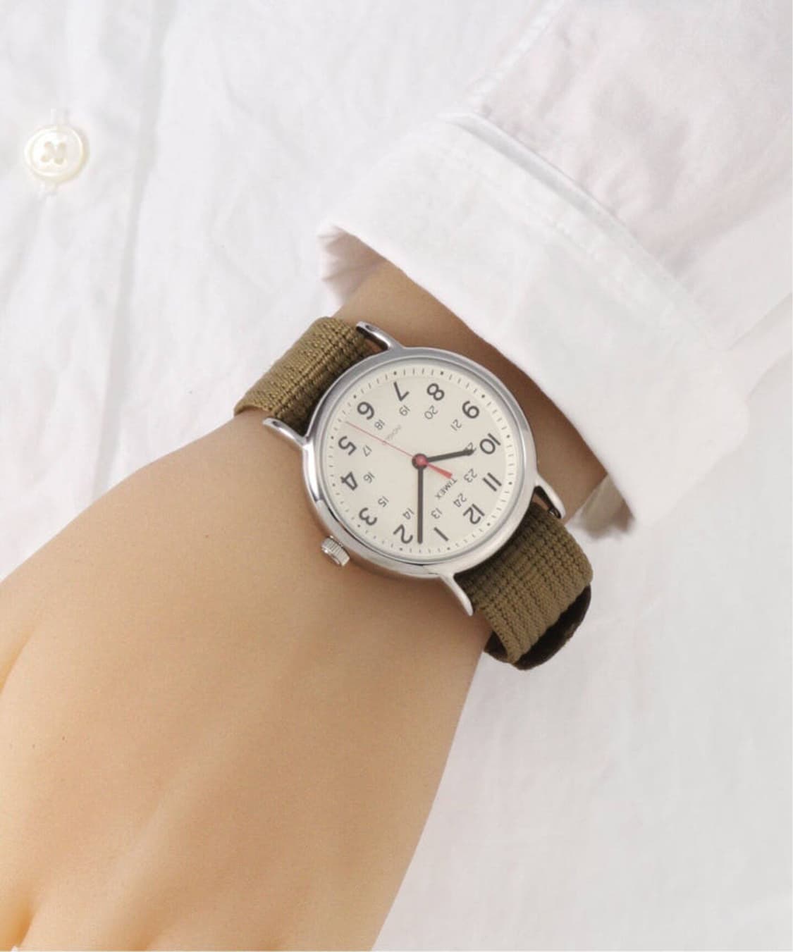 타이맥스 위켄더 올리브밴드 시계 상품이미지8