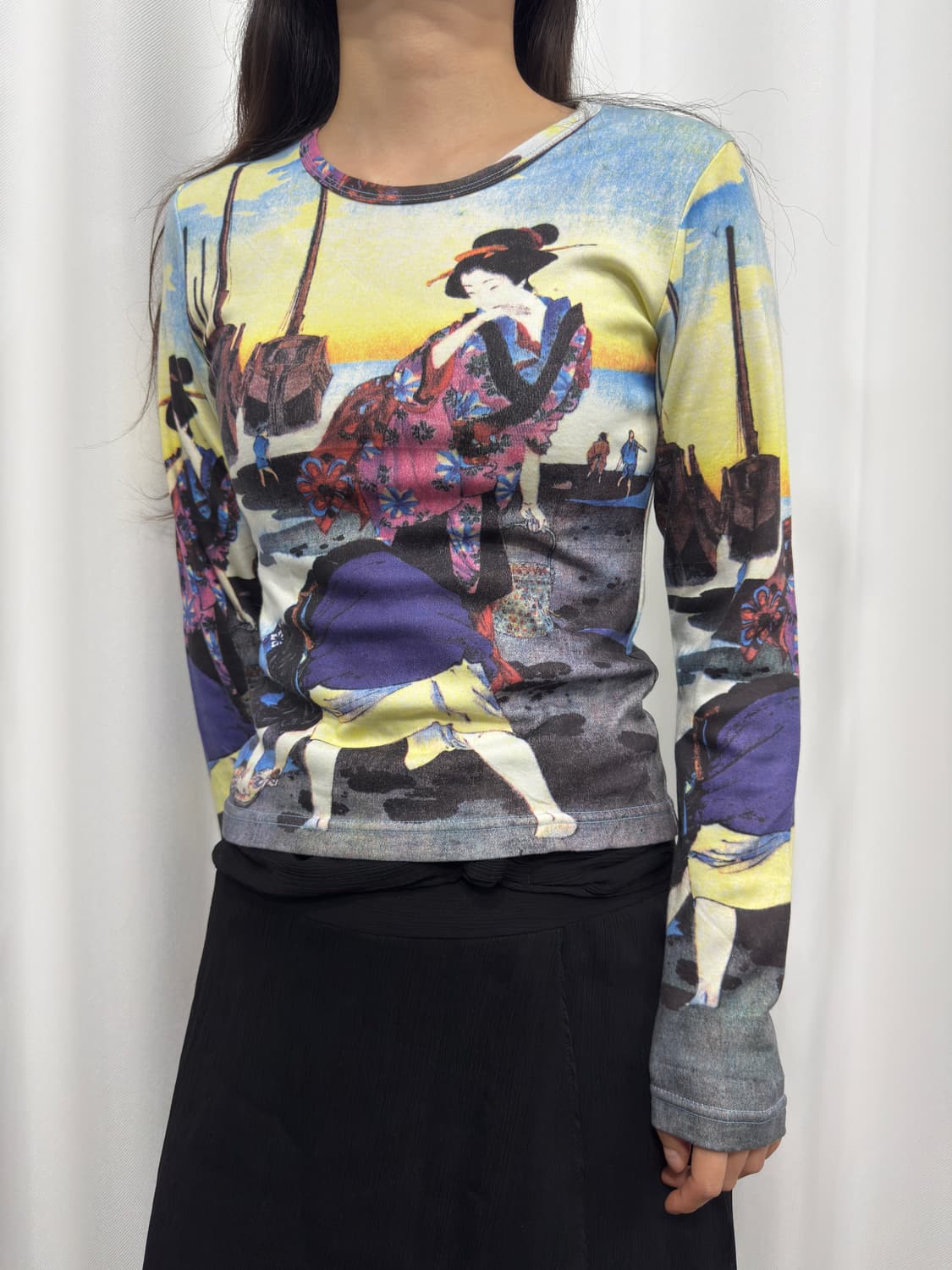 lightning oriental printing longsleeve 상품이미지2