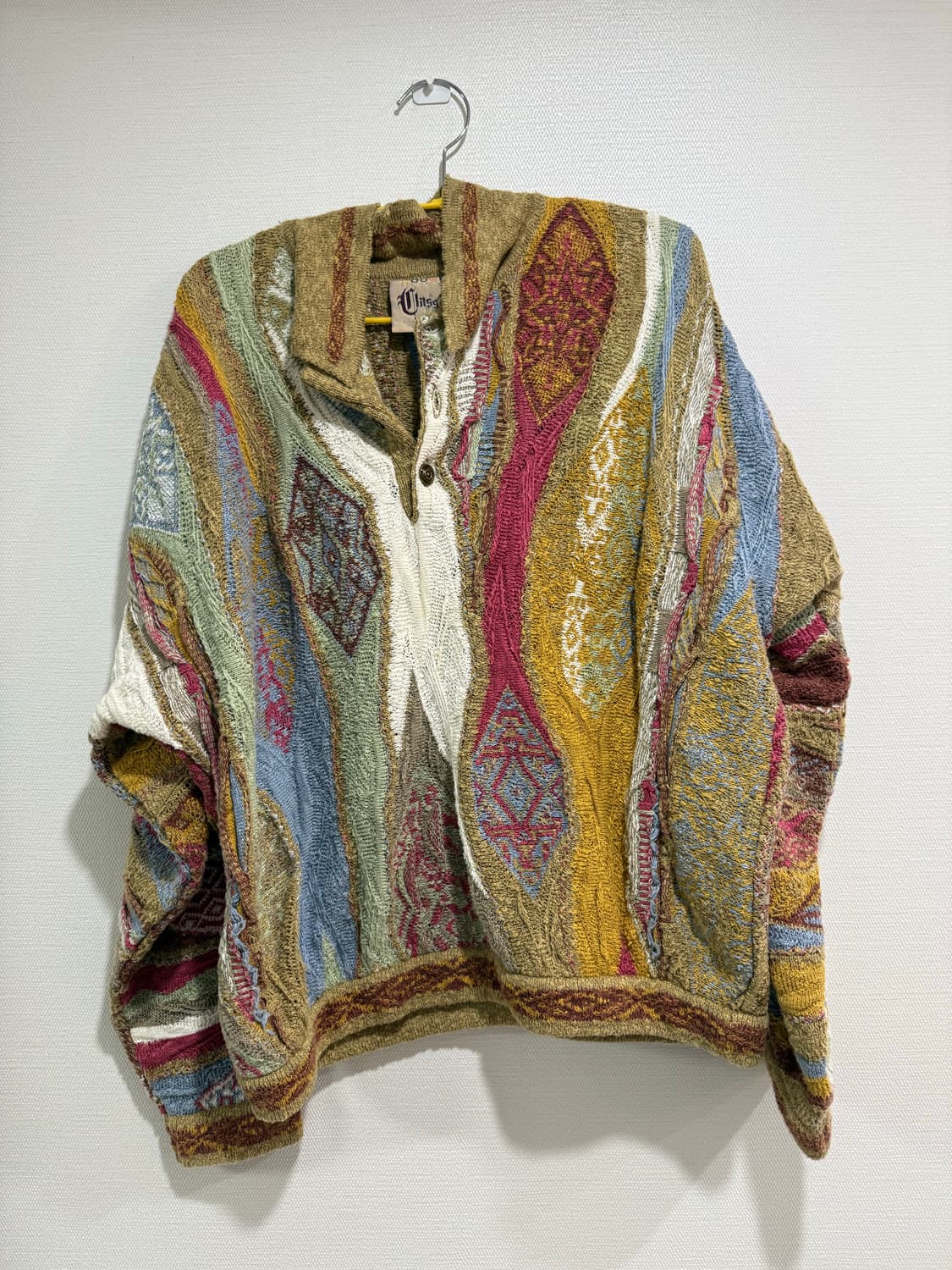 Coogi 클래식 멀티컬러 PK 스웨터 상품이미지1