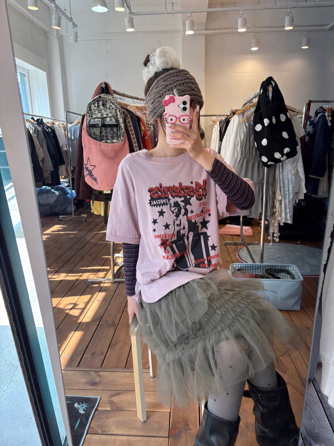 히스테릭글래머 반팔 티셔츠 상품이미지3