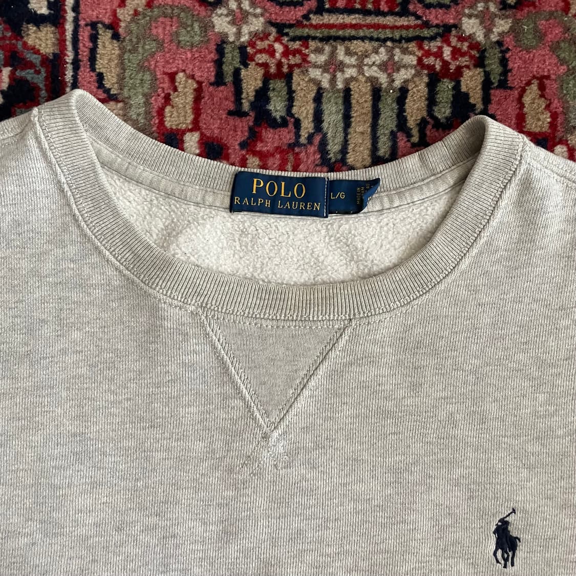 폴로 랄프로렌 그레이 기모 스웻셔츠 상품이미지3