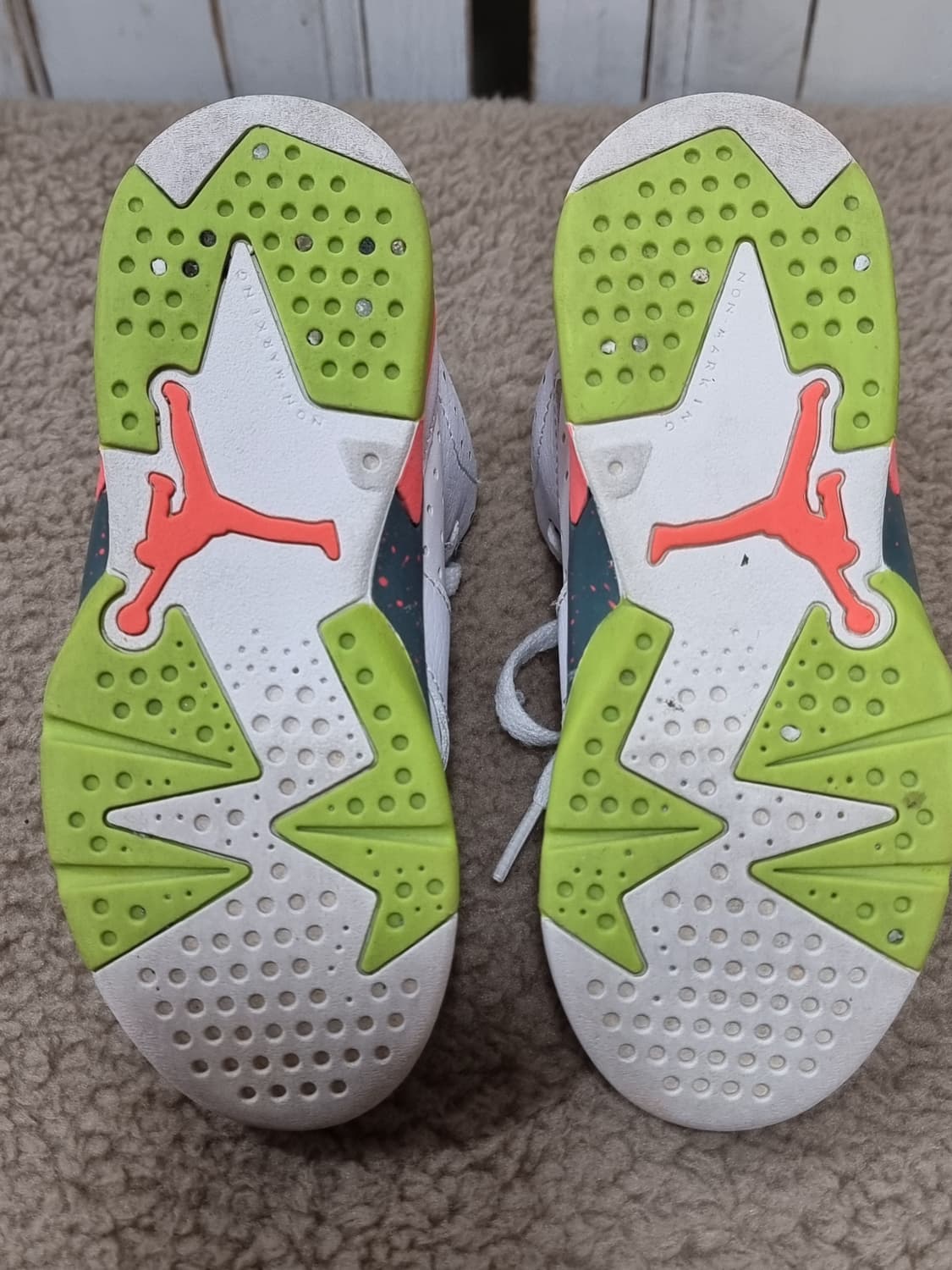 나이키 키즈 에어조던 레트로6 브라이트망고 (C778 상품이미지4