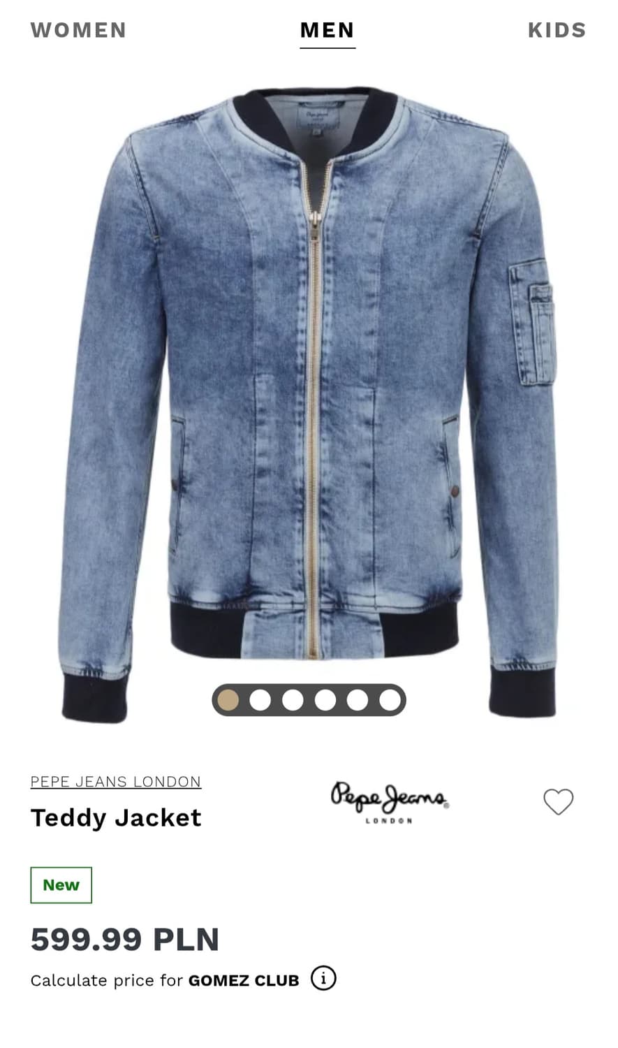 영국빈티지 페페진 ma-1항공데님봄버자켓 상품이미지10