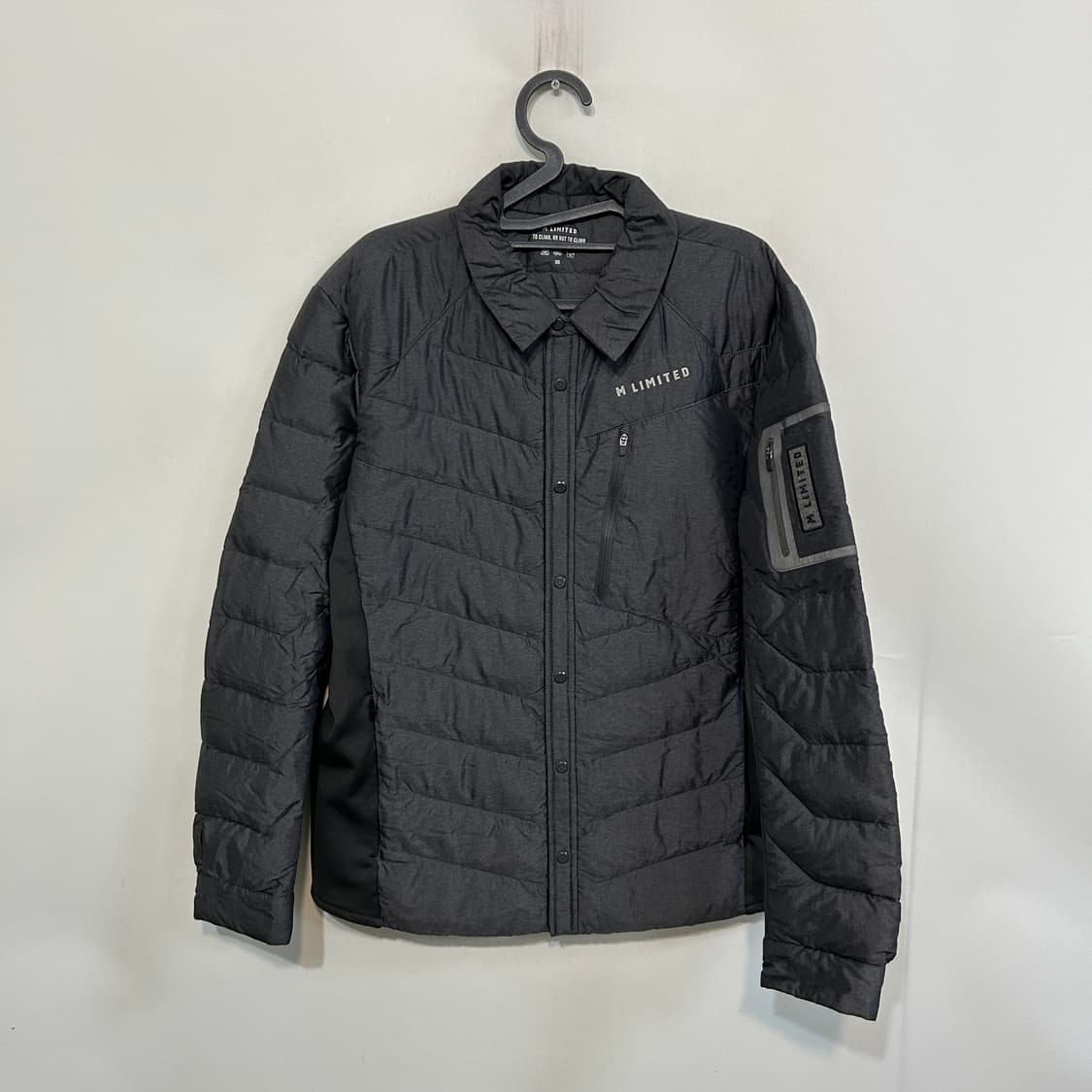 밀레 남성 거위털 경량패딩 100 상품이미지1