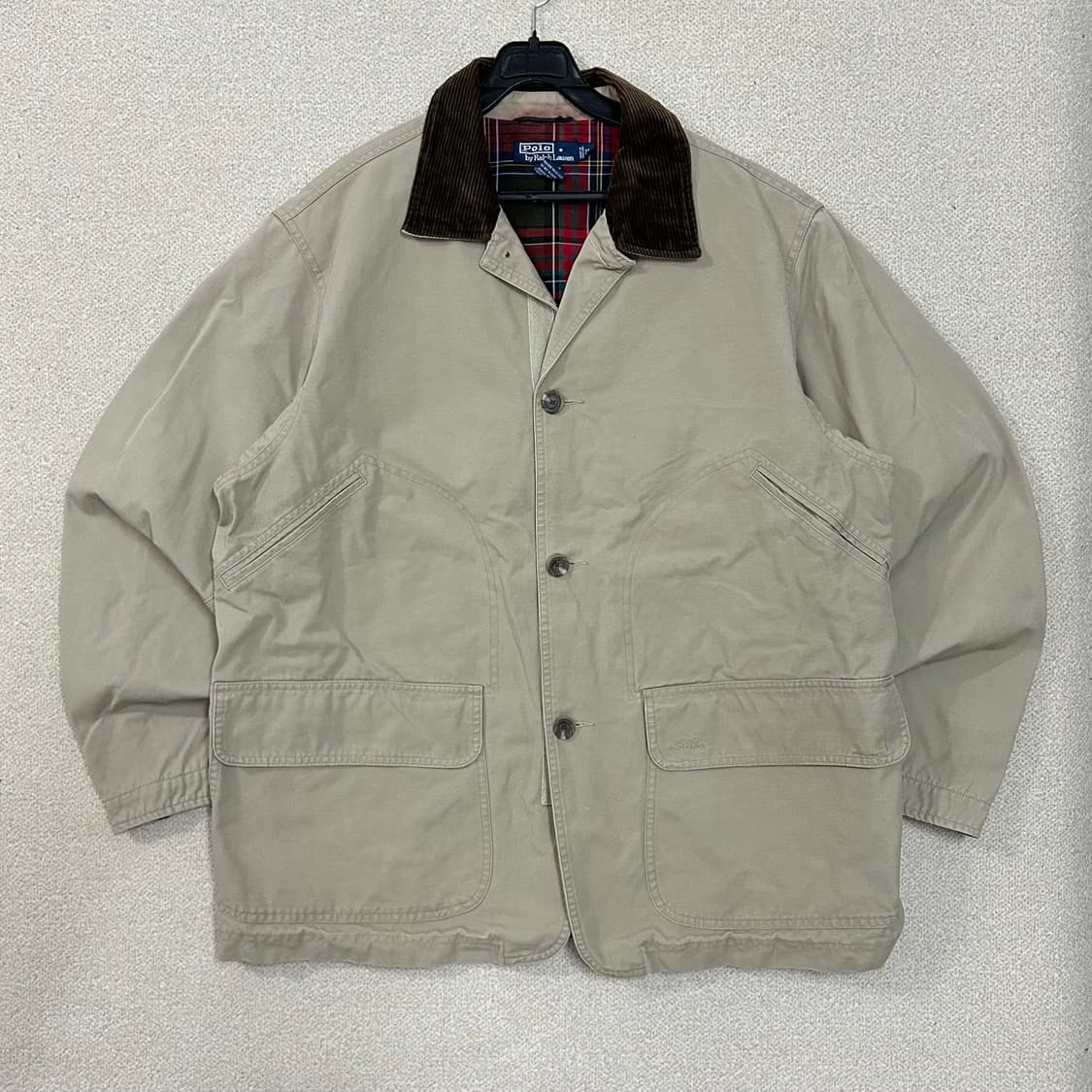  (M) 폴로 랄프로렌 캔버스 코듀로이 카라 덱 자켓 상품이미지1