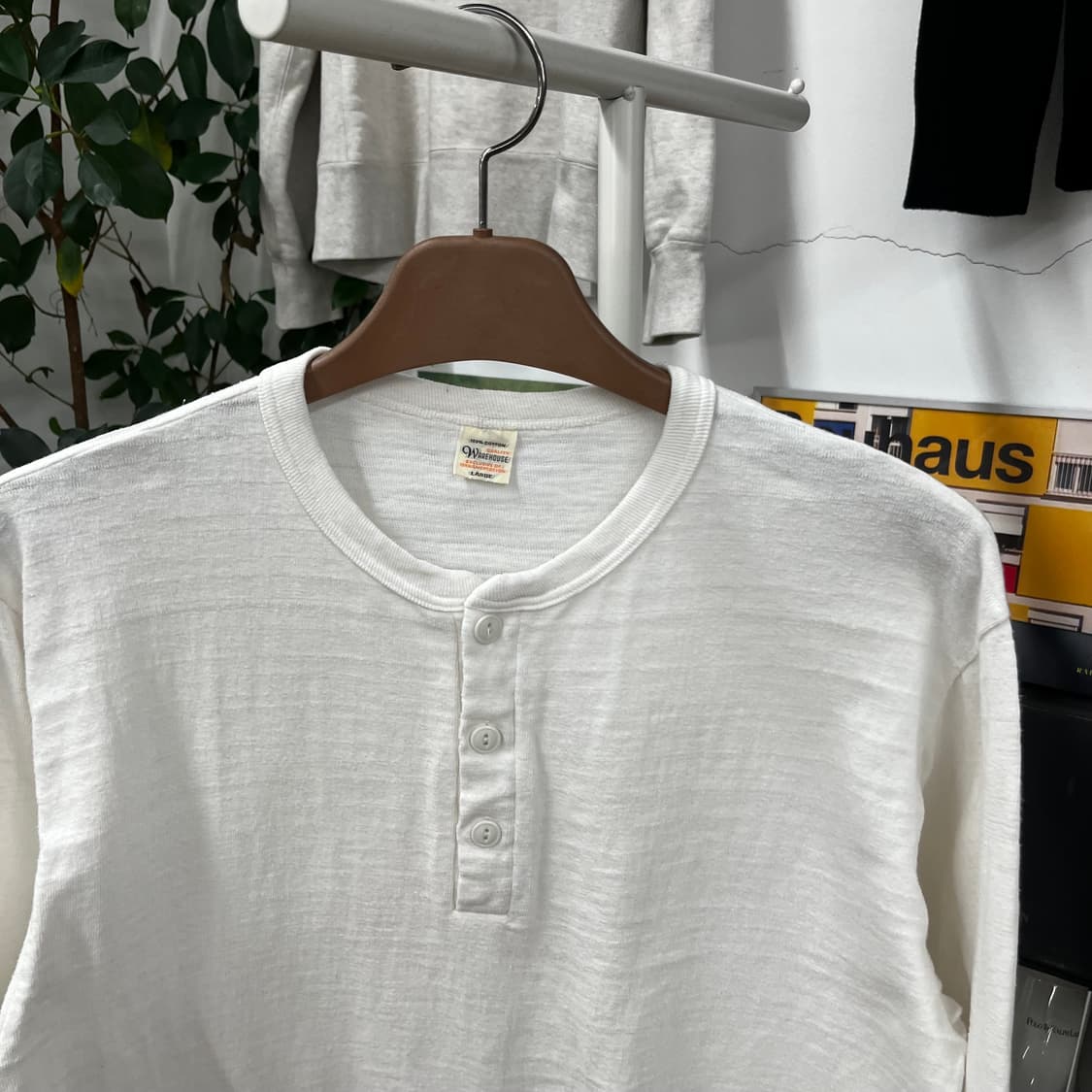 웨어하우스 헨리넥 롱슬리브 L 상품이미지2