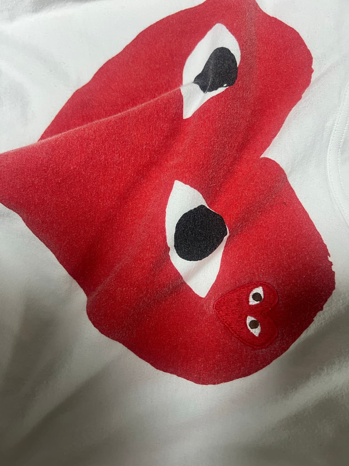 꼼데가르송 반팔티 L 상품이미지4