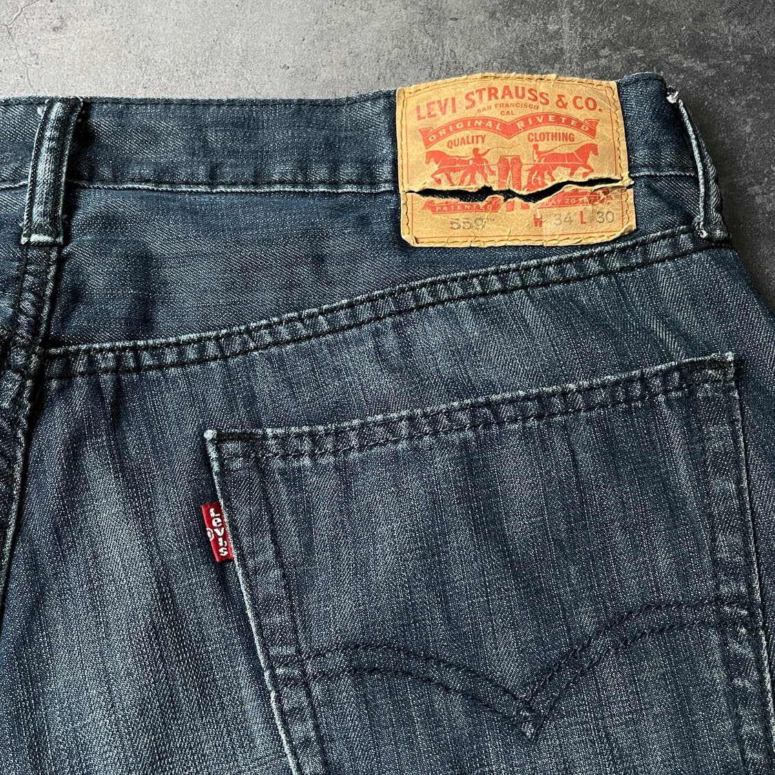 LEVI'S 리바이스559 릴렉스 스트레이트핏 데님 팬츠 A00656 상품이미지8