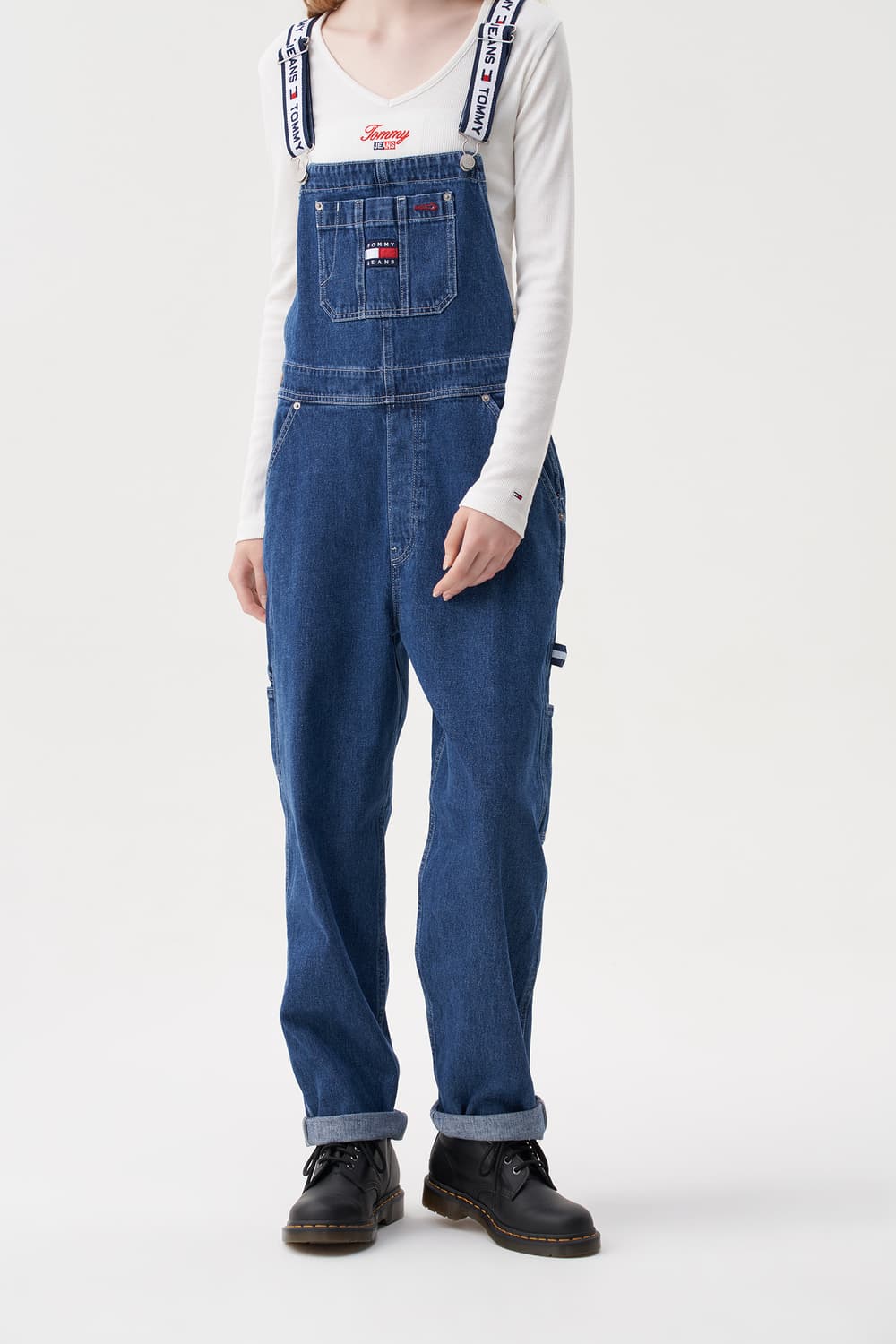 타미진스 데님 오버롤 팬츠 L 사이즈 상품이미지2