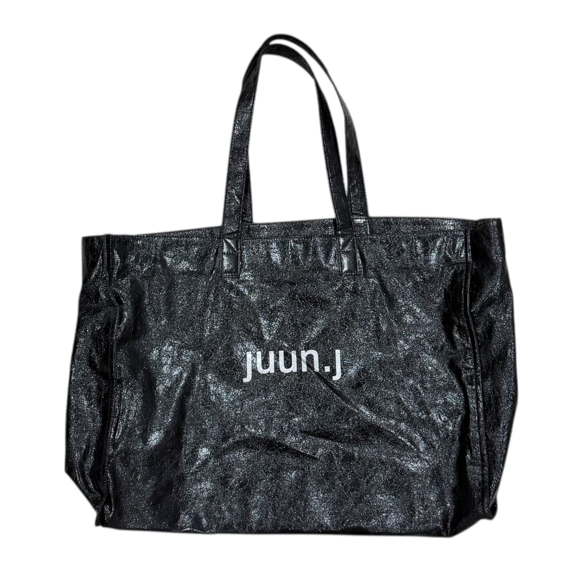 준지 유광 쇼퍼백 가방 블랙 상품이미지2