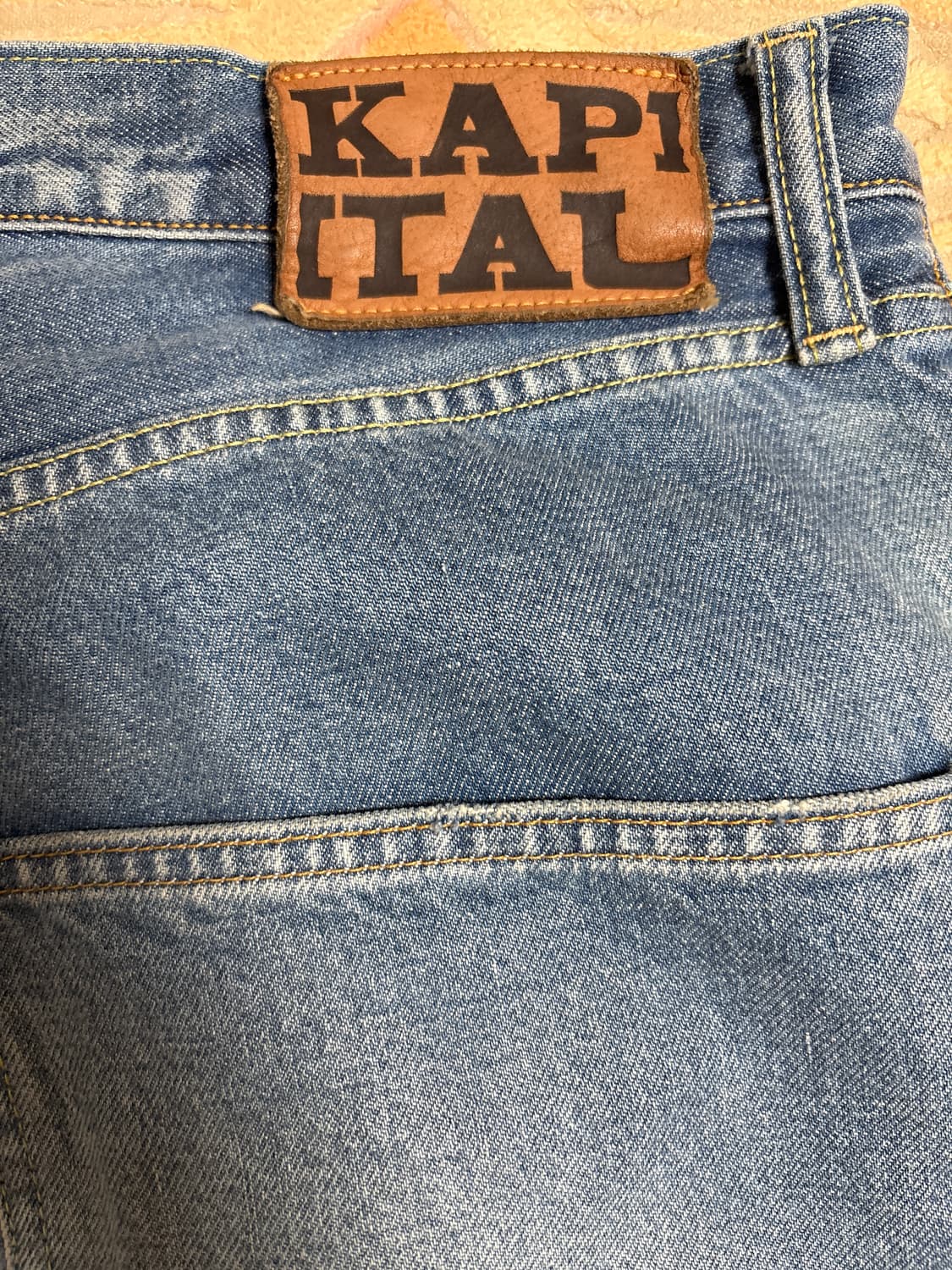 캐피탈 본 데님쇼츠 38사이즈 상품이미지3