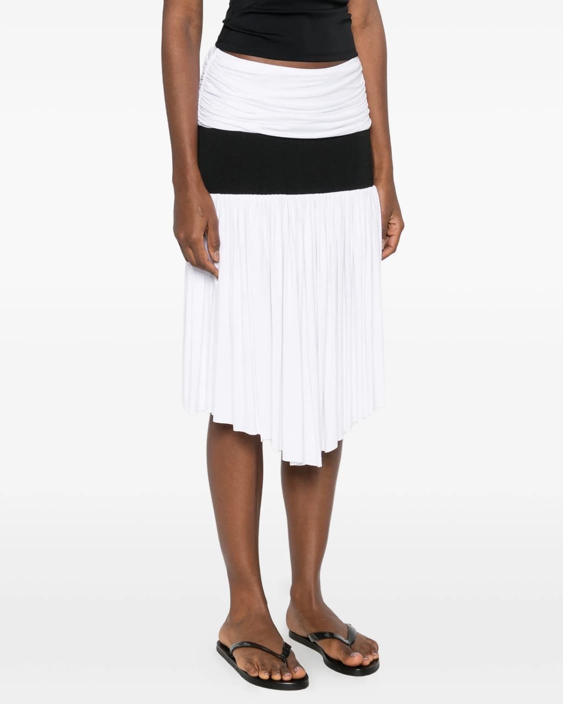 [S]기마구아스 Carine 투톤 러플 스커트 상품이미지3