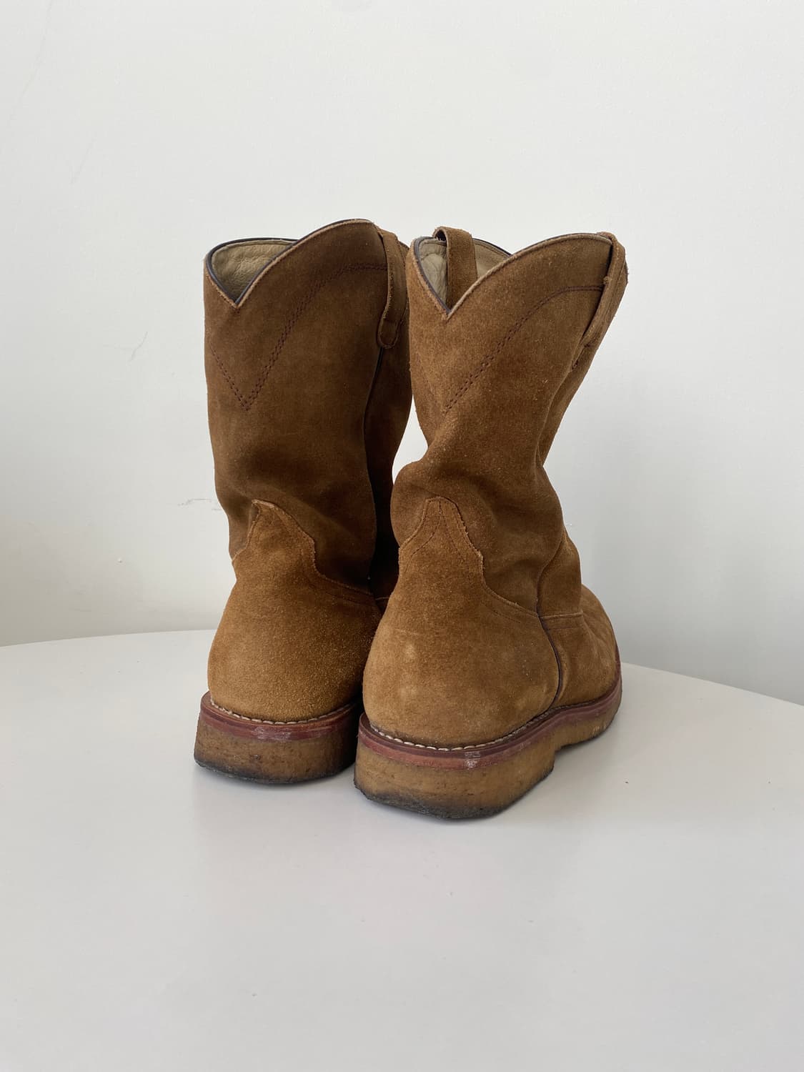 Santo Domingo 스웨이드 풀 온 부츠 상품이미지6