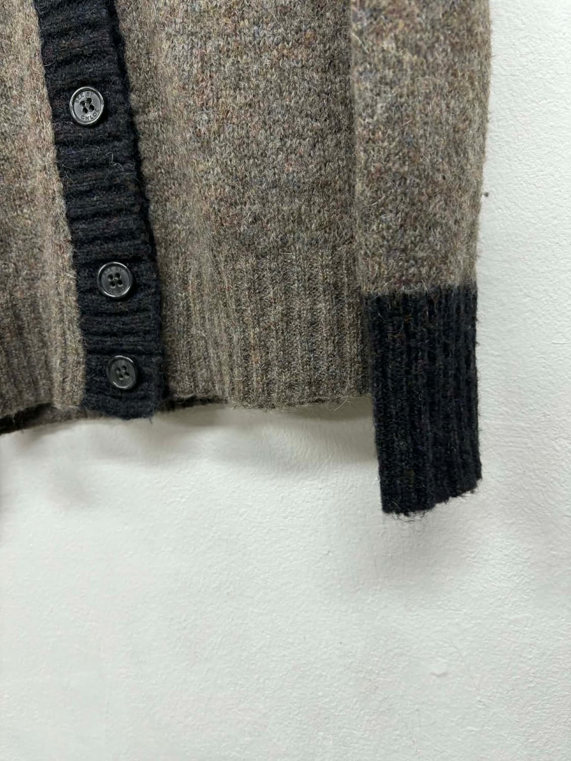 [82] 씨바이 끌로에 한섬 매장판 모헤어 울 니트 가디건 상품이미지10