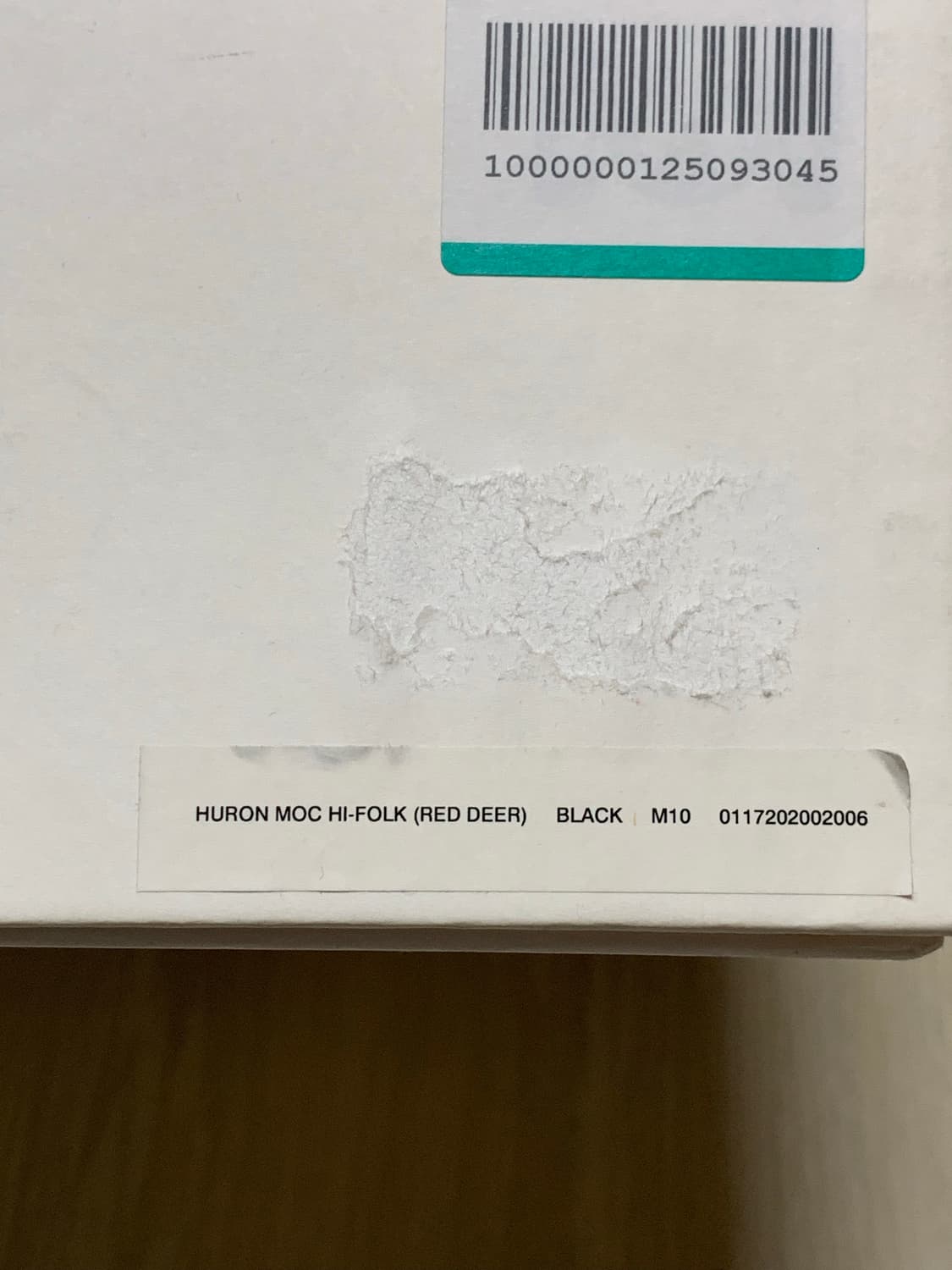 비즈빔(Visvim huron moc hi-folk)/블랙/10 상품이미지7