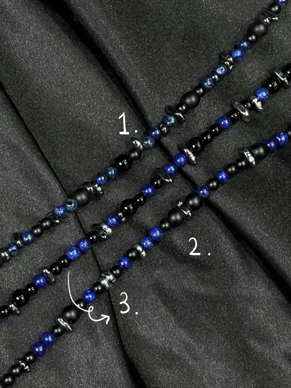 TAMOON LAPIS NECKLACE 상품이미지3