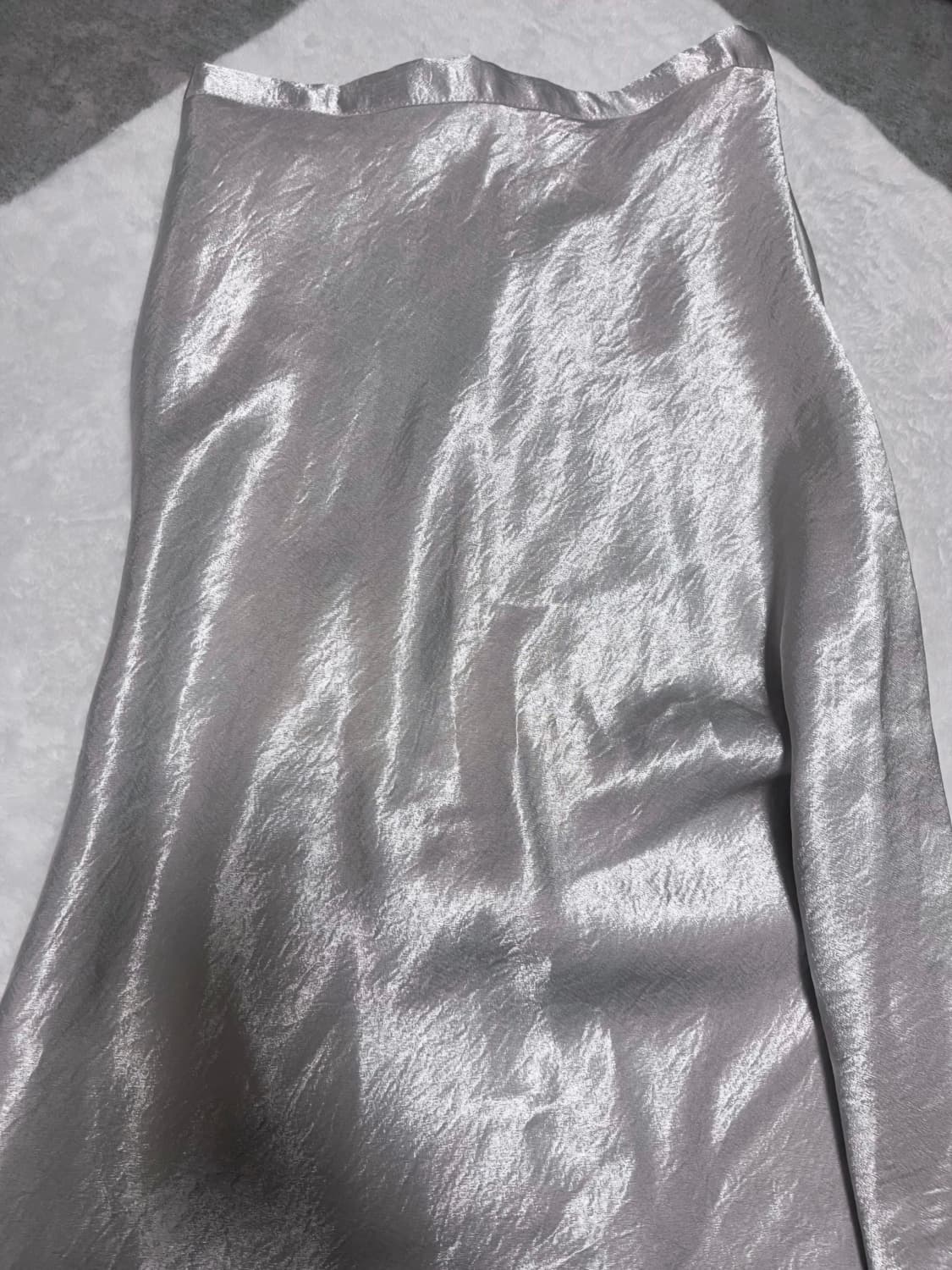 silver skirt 상품이미지1