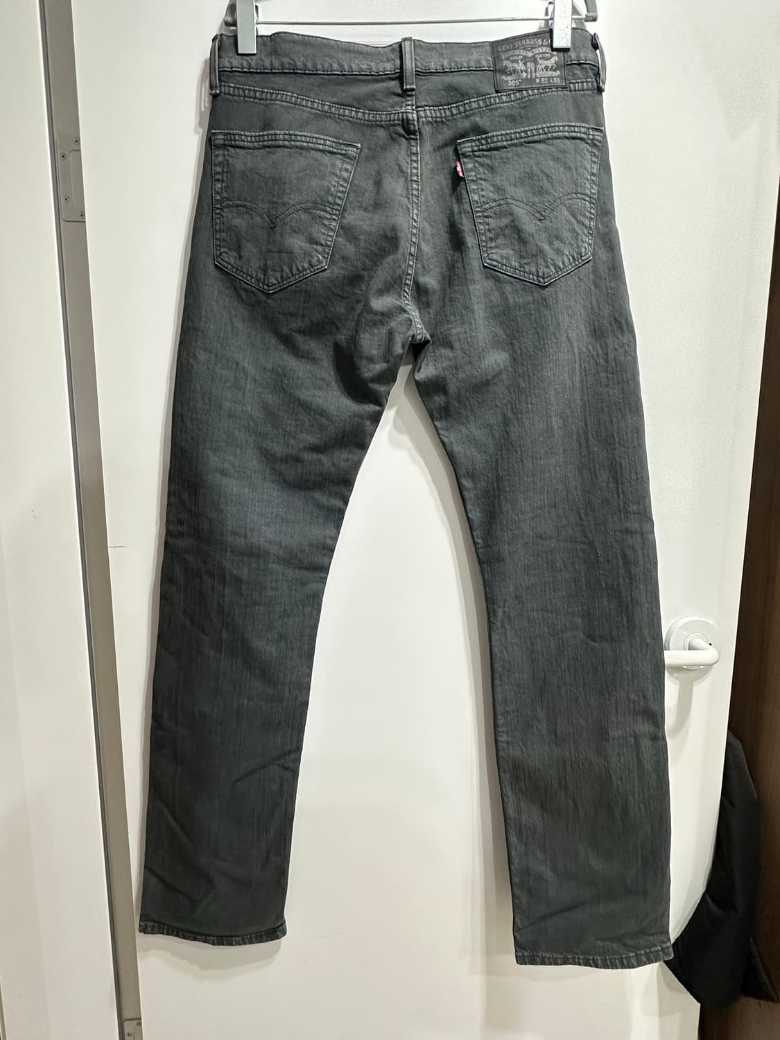 34] 리바이스 505 데님 팬츠 블랙 그레이 상품이미지3