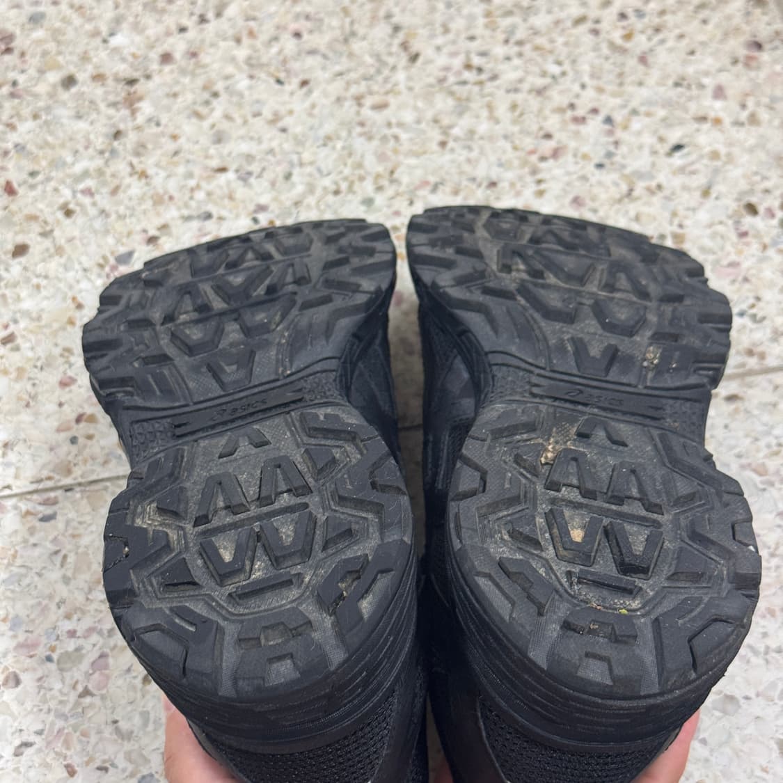 아식스 조그100 올블랙 신발 260 상품이미지8