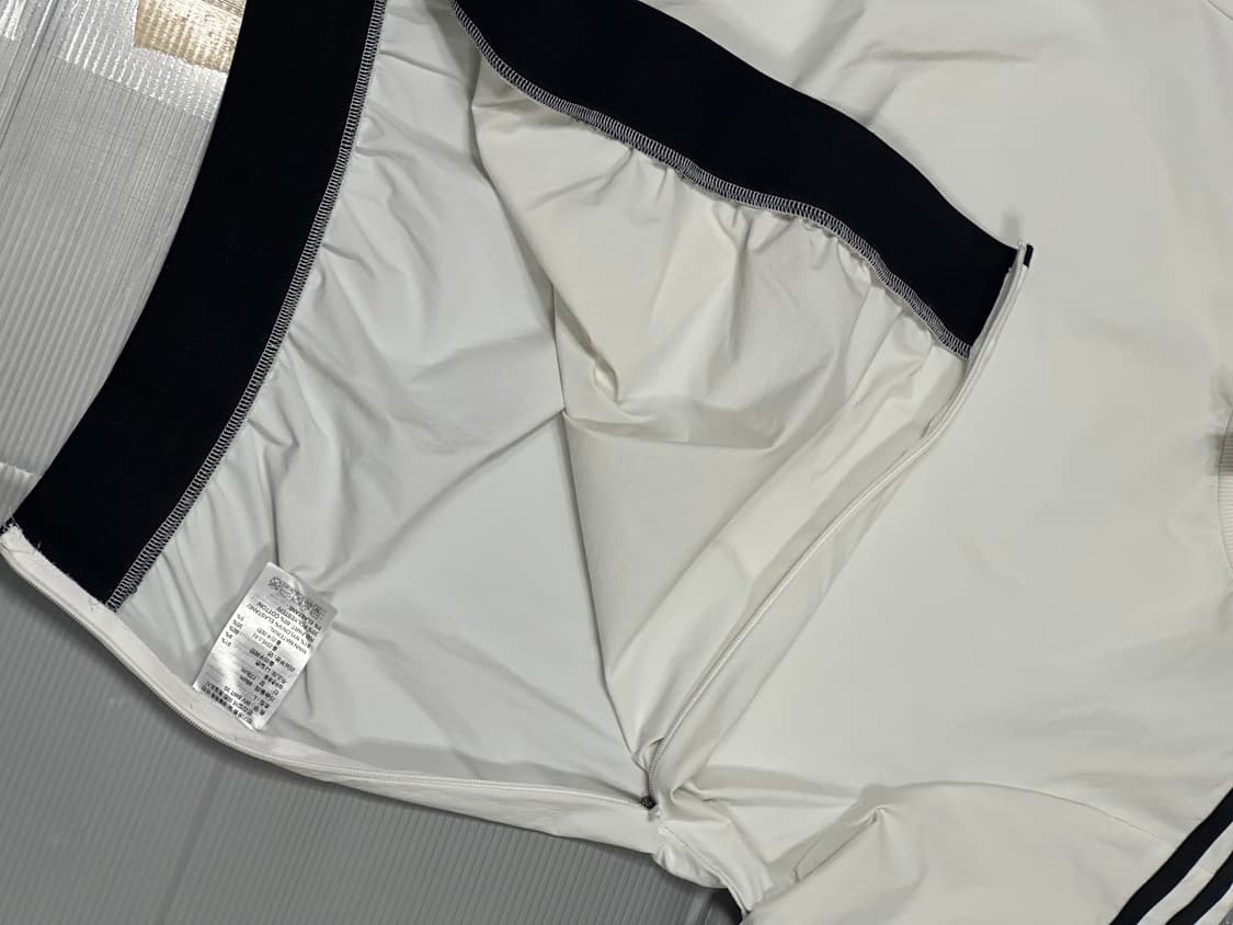 아디다스 삼선 옆트임 웜업 긴팔 화이트 L 상품이미지8