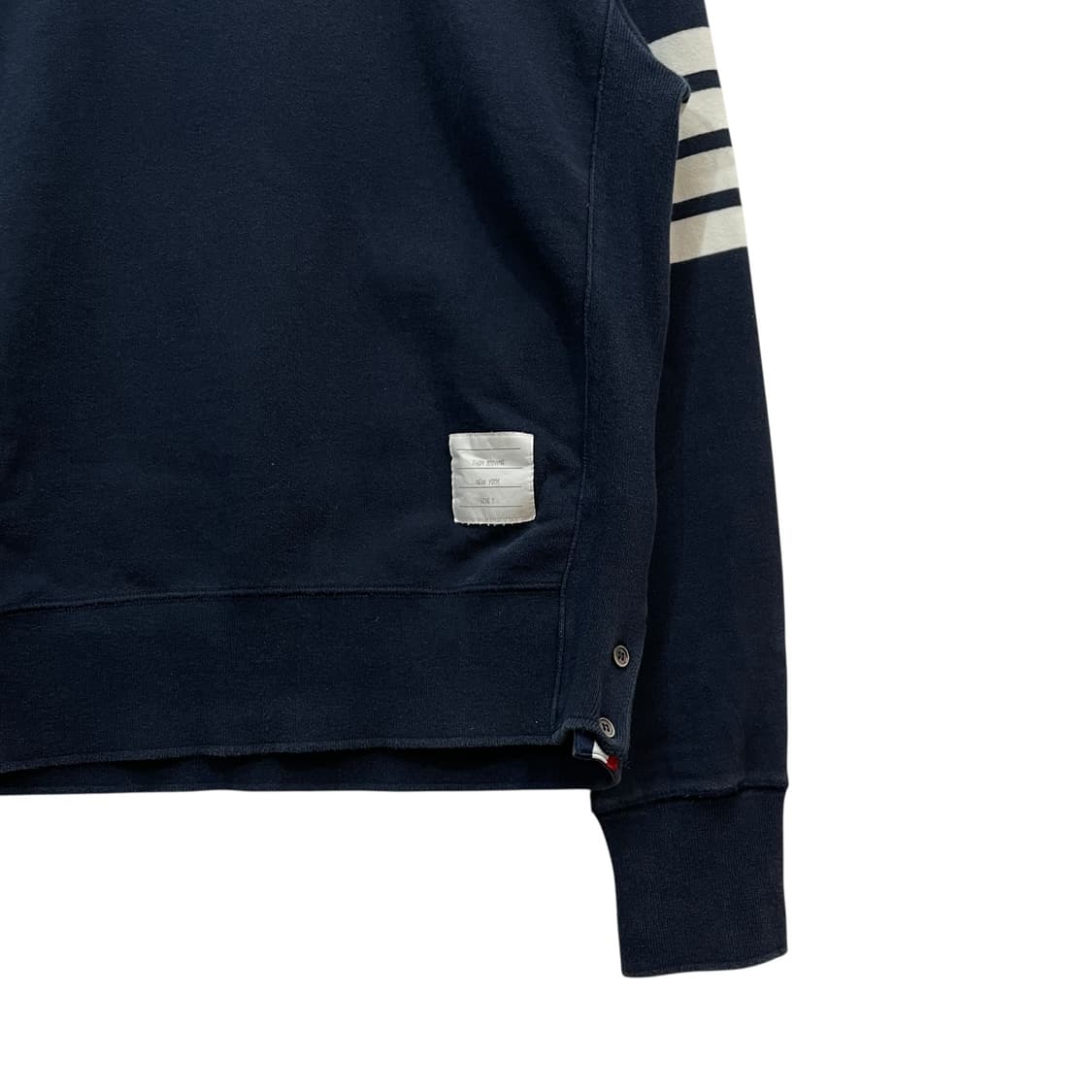 Thom Browne Navy Classic Crew 상품이미지6