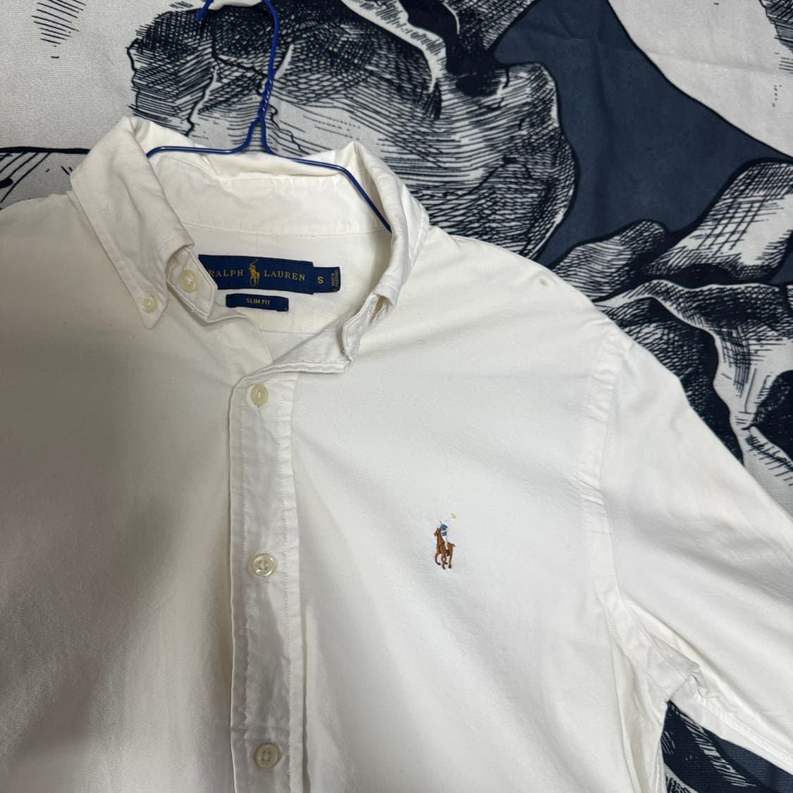 폴로랄프로렌 슬림핏 화이트셔츠 S사이즈 상품이미지3