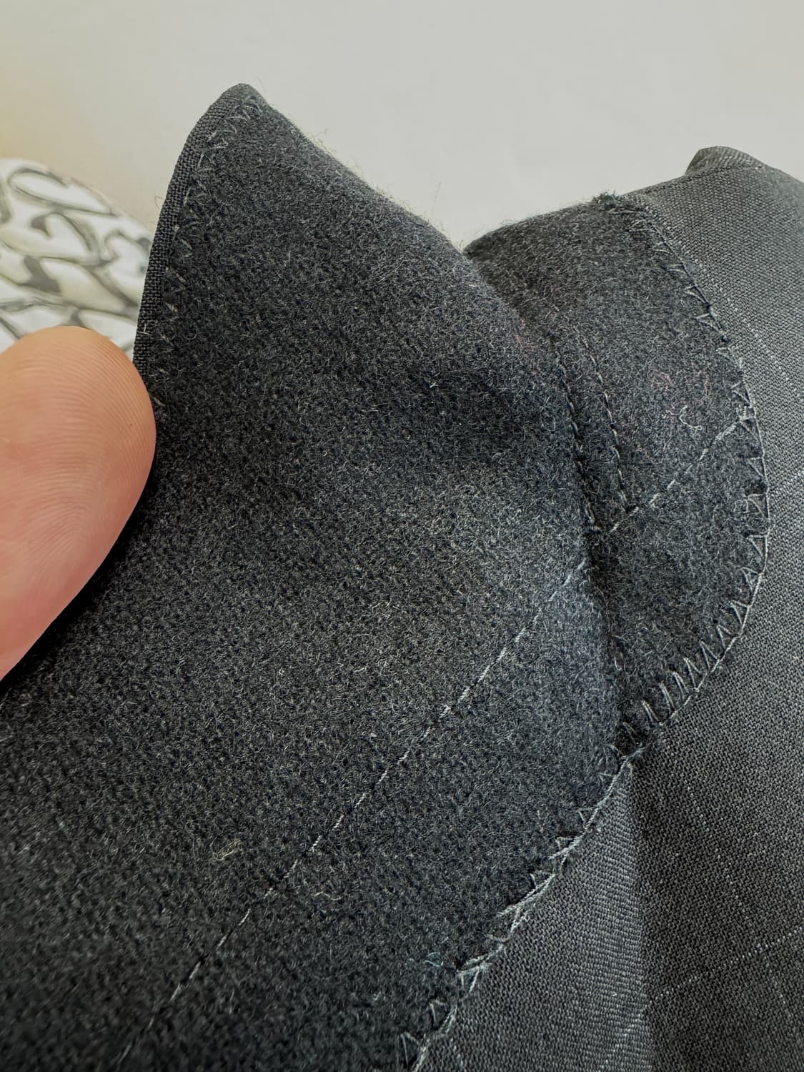 일본 폴스미스 런던 프라텔리 탈리아 디 델피노 슈퍼120 정장 자켓/L- 상품이미지10