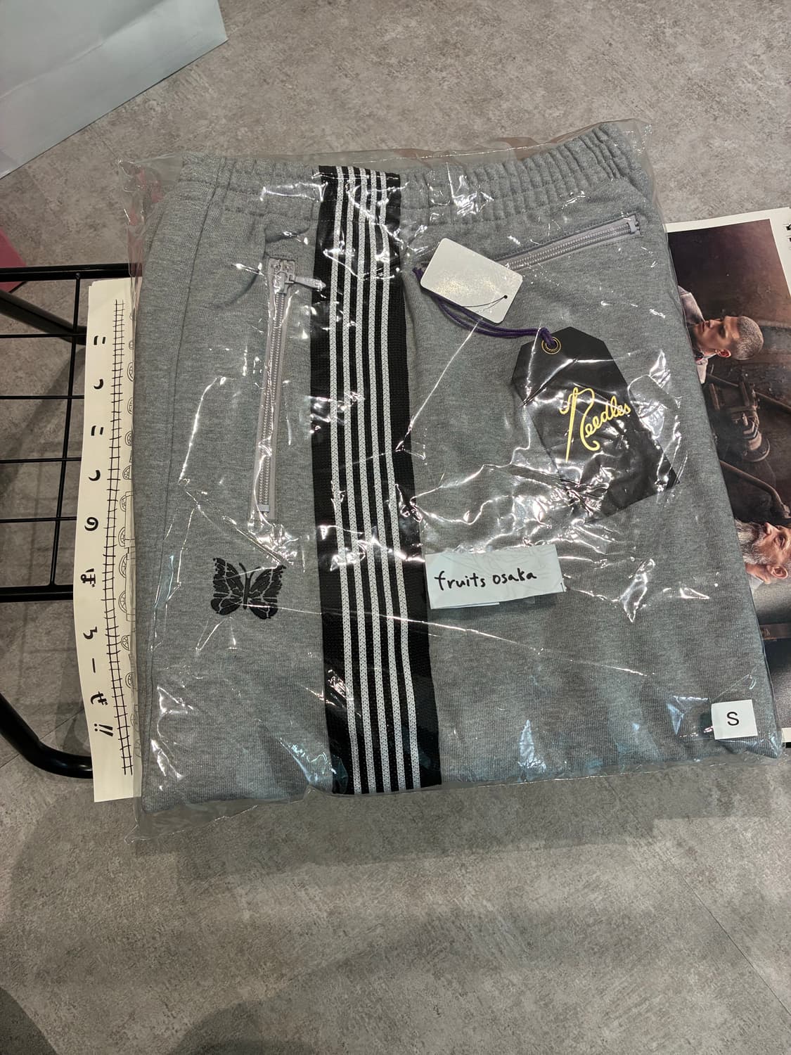 니들스 x BEAVER 코튼 트랙팬츠 s 상품이미지2