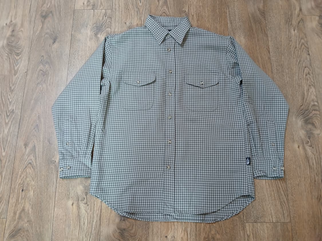 노스페이스 울 체크 셔츠 상품이미지1