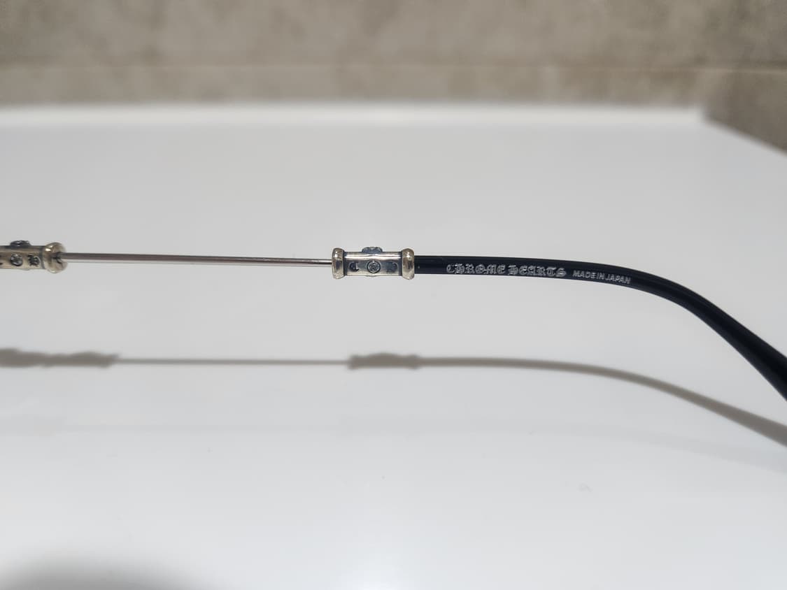 크롬하츠 필스3 샤이닝실버 무테안경 상품이미지4