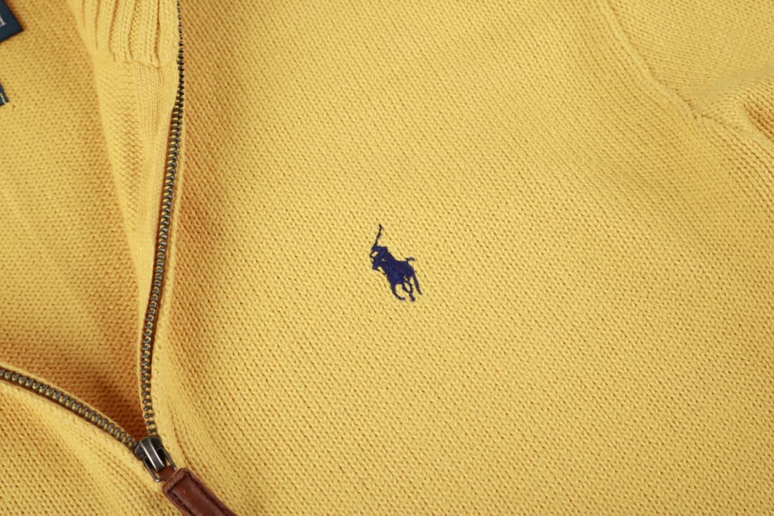 [M] 90's 폴로 랄프로렌 하프집업 니트 상품이미지2