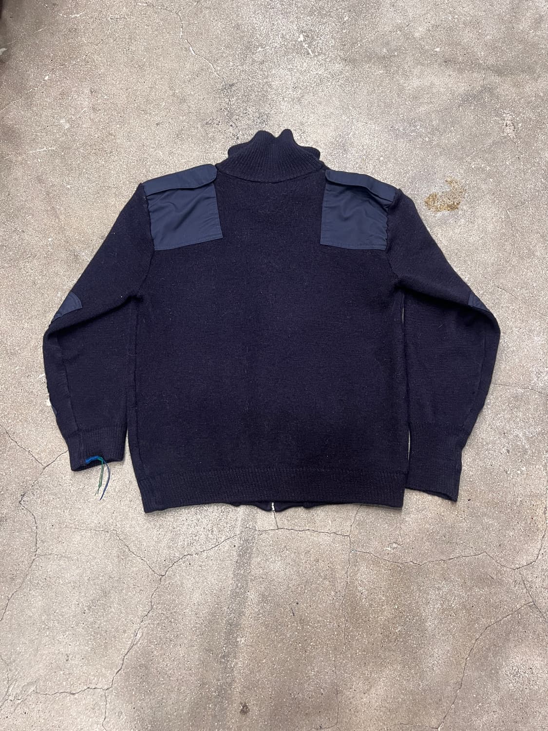 90‘s 독일군 커맨드 울 니트 집업  상품이미지2