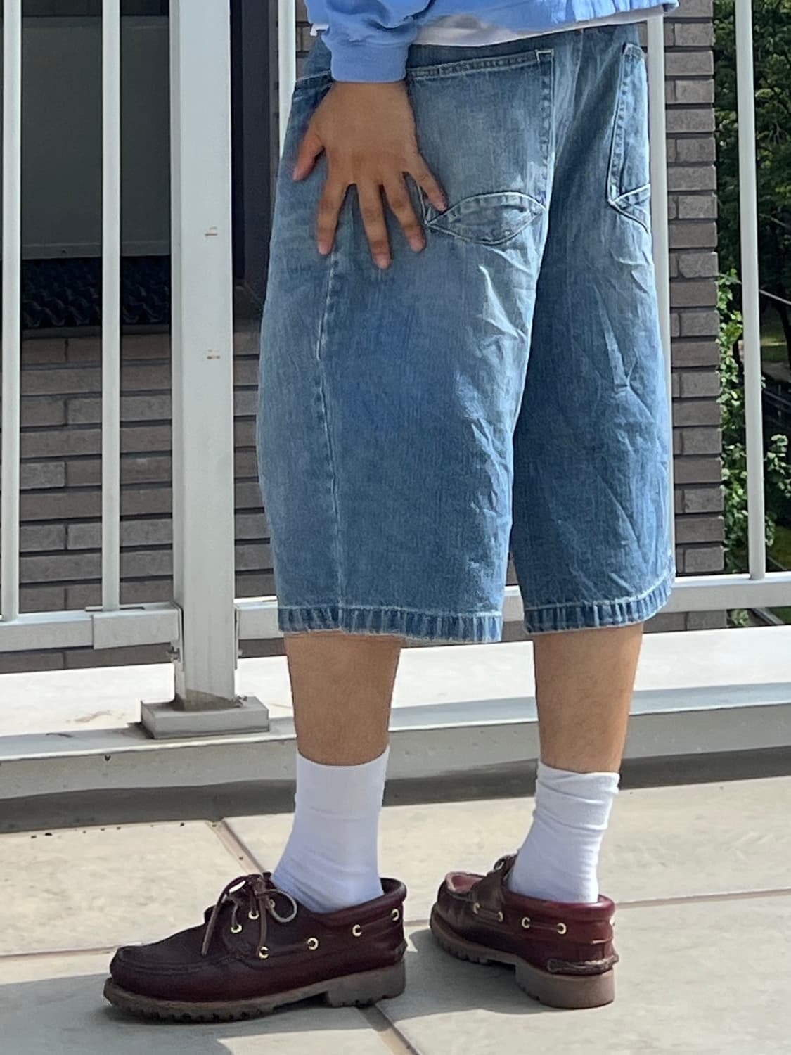 빈티지 버뮤다 팬츠 상품이미지2
