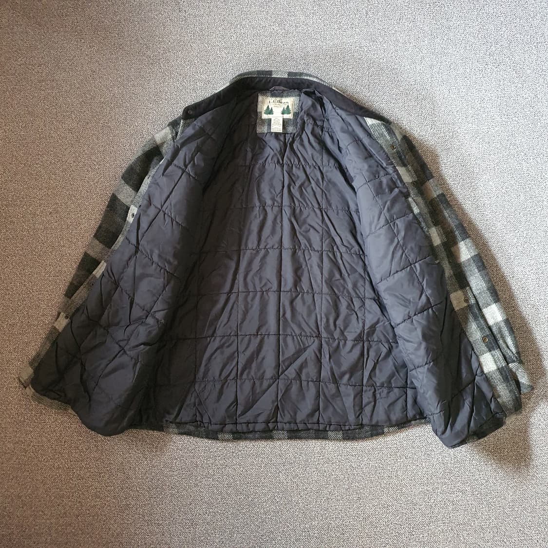 00s L.L.Bean 버팔로 체크 플란넬 셔츠 자켓 상품이미지6