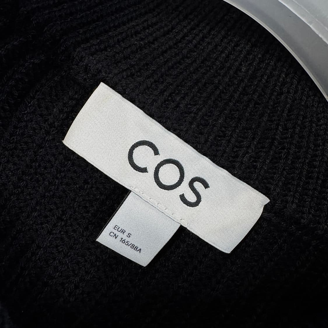 코스 COS 퍼넬넥 하프 집 스트라이프 니트 상품이미지4