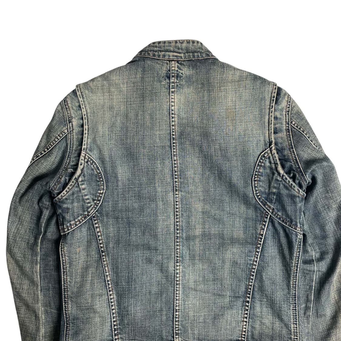 Energie 데님 싱글 라이더 집업 자켓 (italy)    상품이미지7