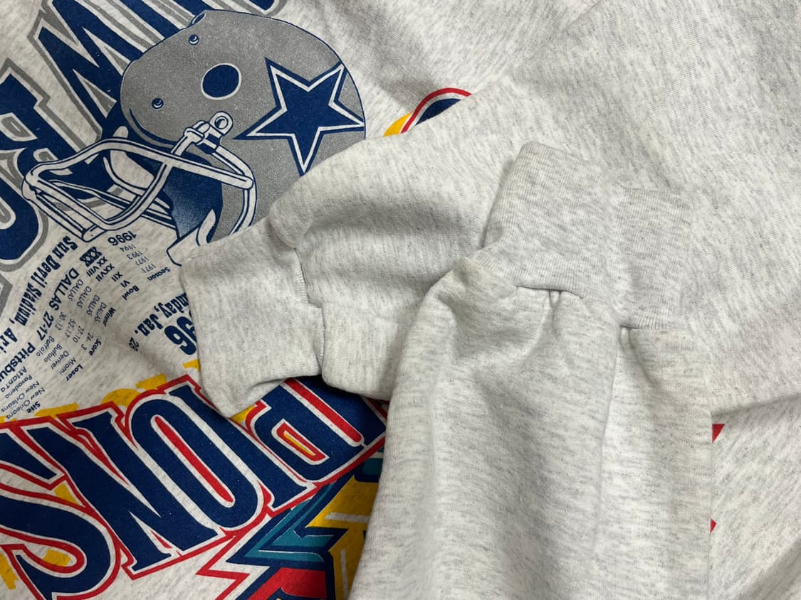 1996 NFL 슈퍼볼 오리지널 made in USA 스웻 맨투맨 상품이미지5