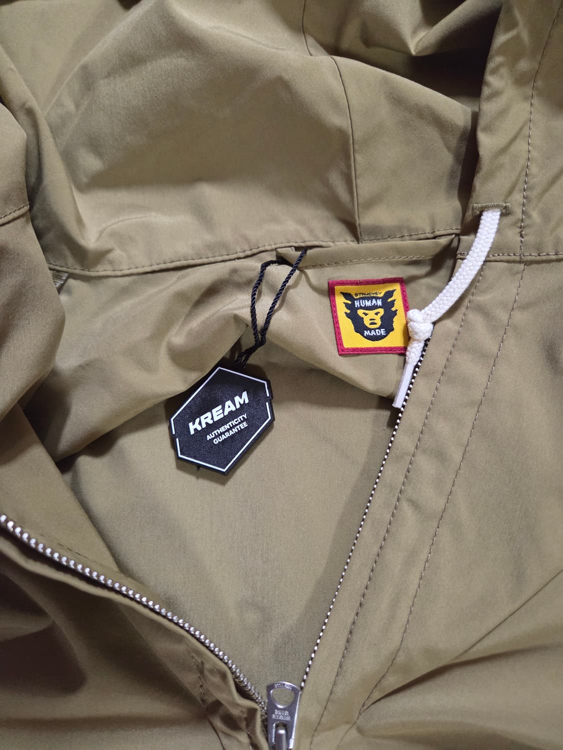 휴먼메이드 후드 아노락 베이지 상품이미지9