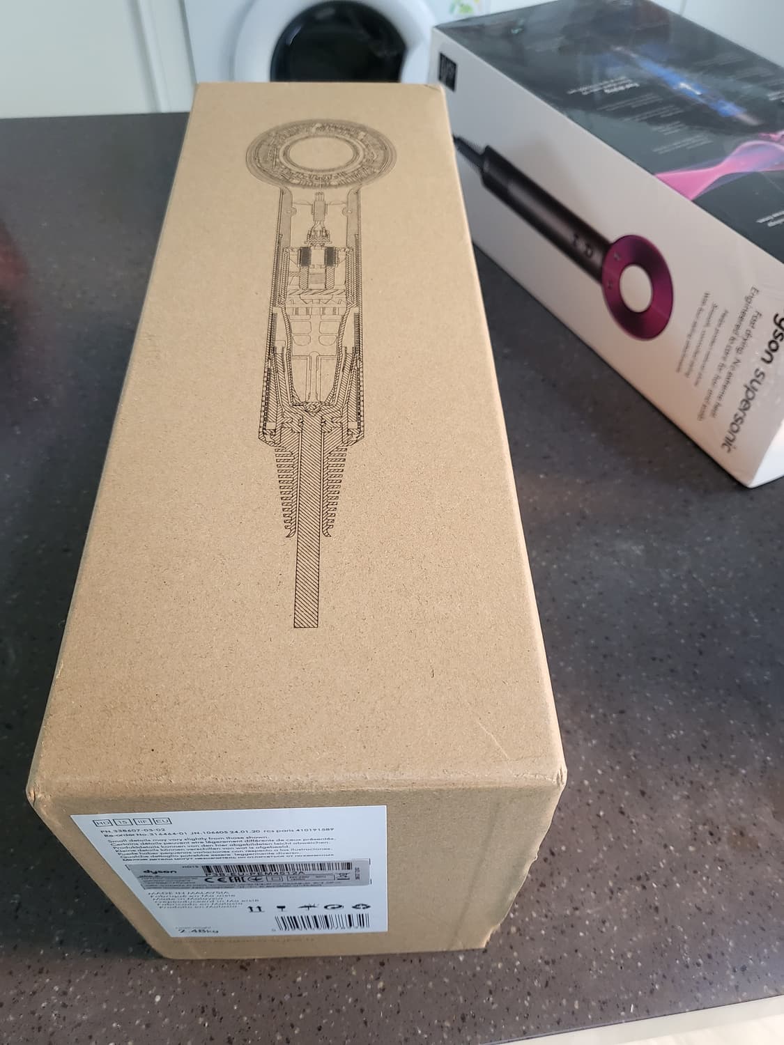 다이슨 슈퍼소닉 HD15 미개봉 풀박스새상품+정품거치대 상품이미지5