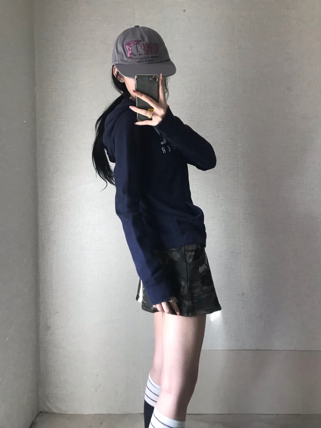 홀리스터 네이비 후드집업 상품이미지5