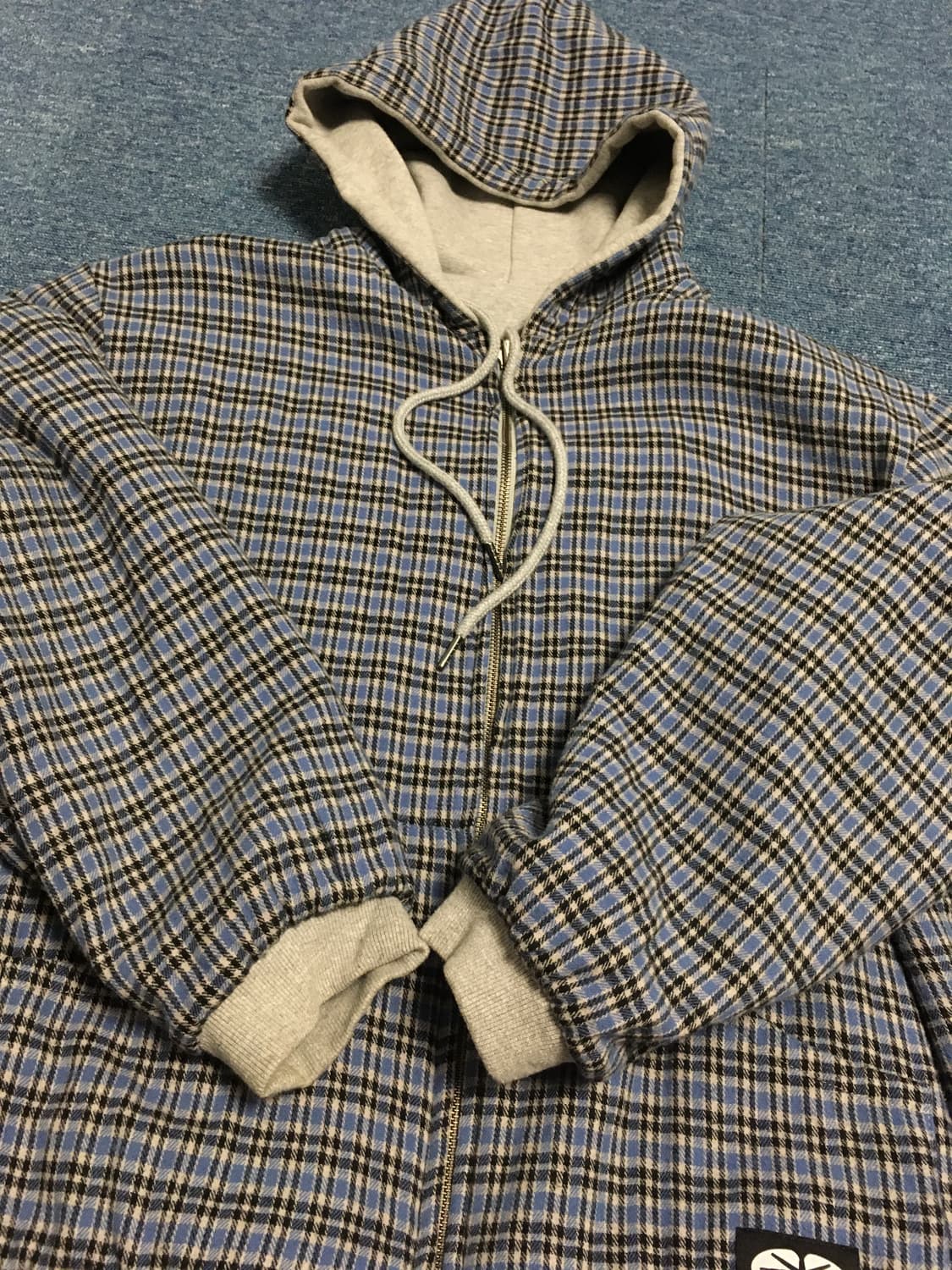 이알티알 ertr 리버시블 후드집업 L 상품이미지6