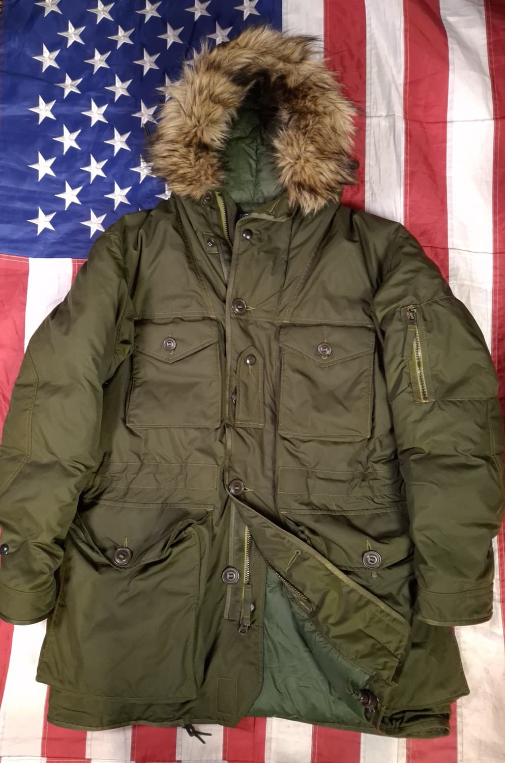 오리지날 랄프로렌폴로 캐나다군 IECS 밀리터리 파카 상품이미지1