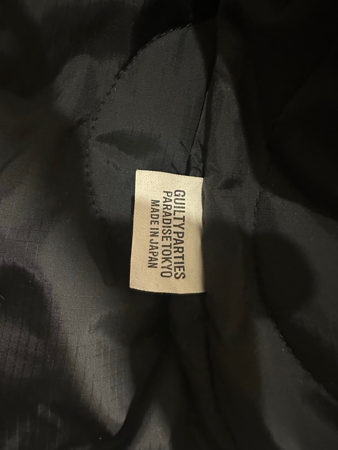 WACKO MARIA IMPERMEABLE DECK JACKET 블랙 상품이미지4