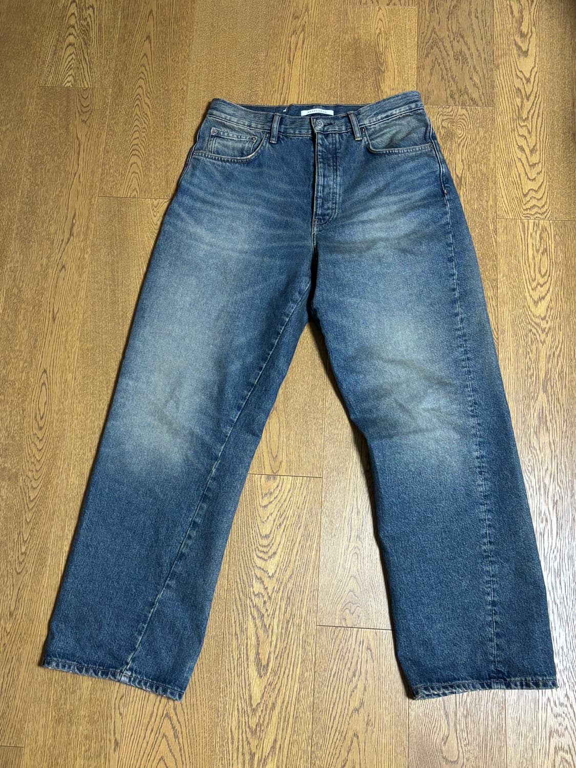 Sunflower 와이드 트위스트 데님 상품이미지2