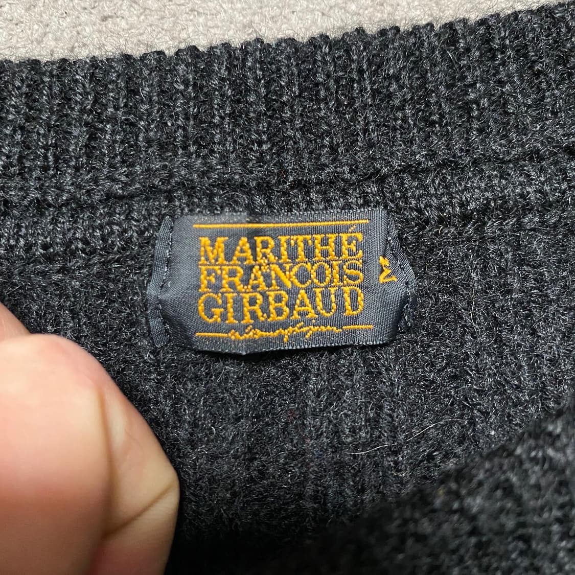 마리떼 프랑소와 저버 로고 울 니트 상품이미지4