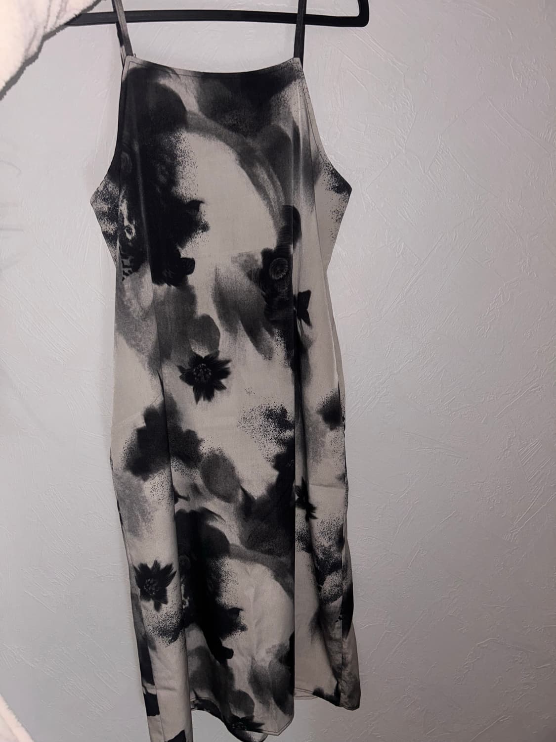 마블링 나시 원피스 블랙 상품이미지1