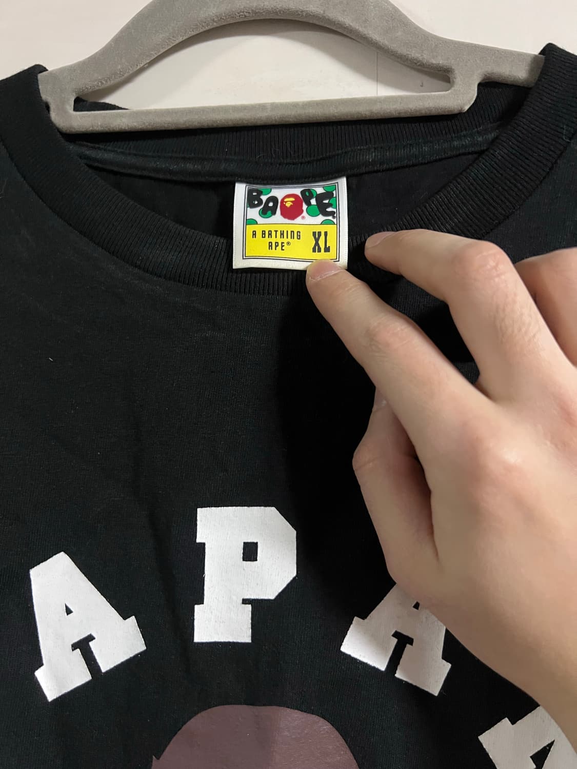 [XL] 베이프 재팬 티셔츠 상품이미지3