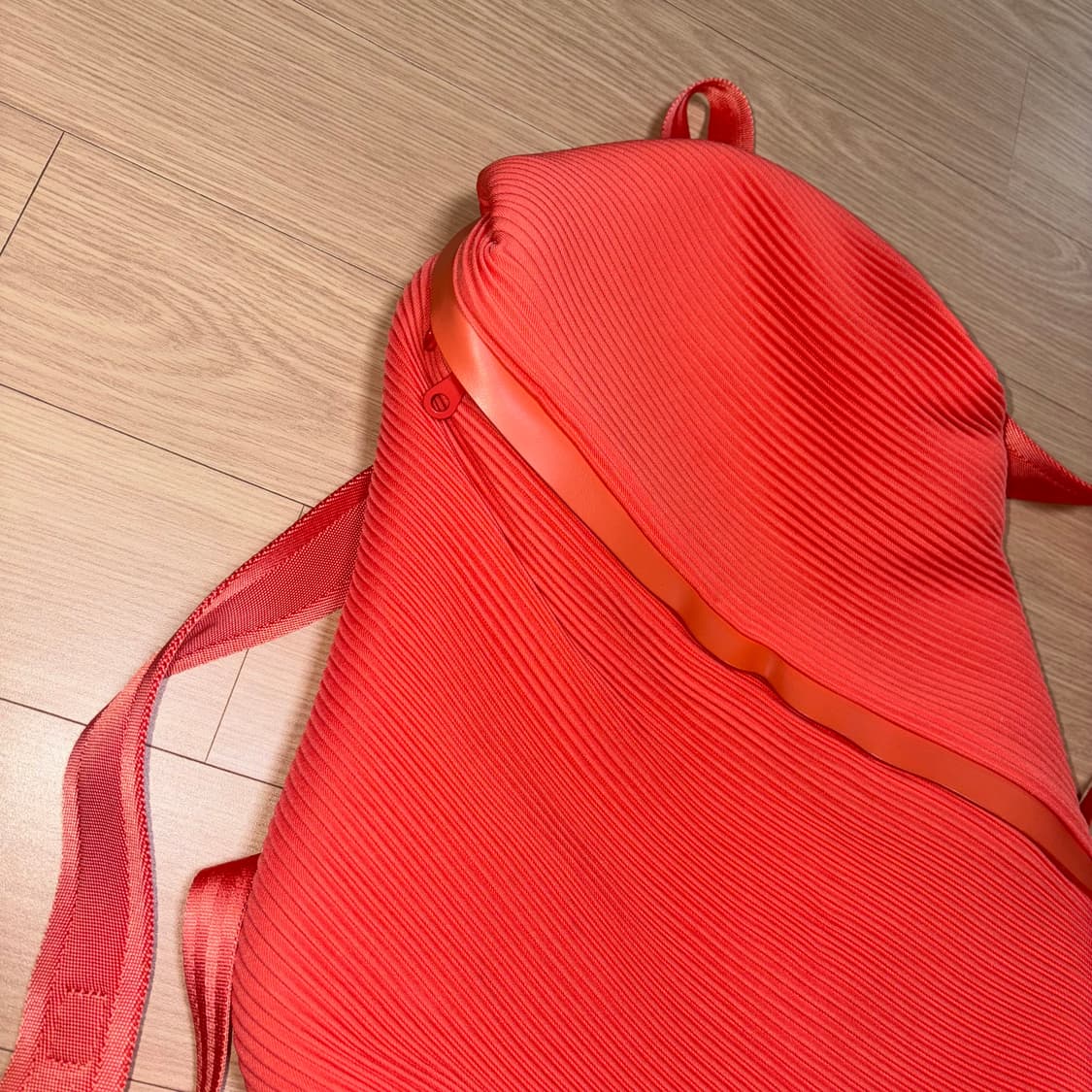 플리츠플리즈 바이어스 백팩 상품이미지2